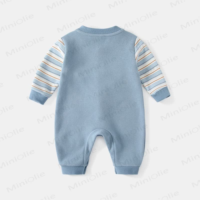 MAKING NEW FRIENDS Baby Puppy Applique Romper - image 2