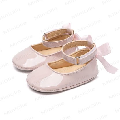 Baby First Walker Mary Jane Dress Shoes - Pink - 12-18M - image 9