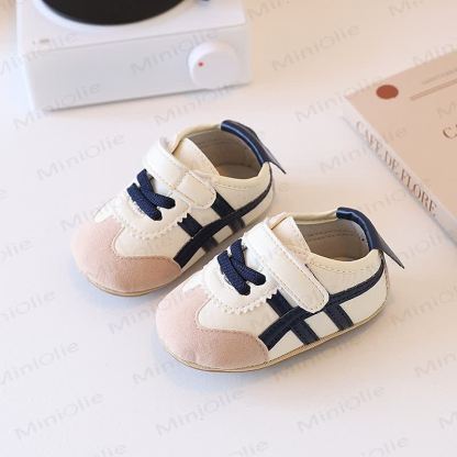 Baby First Walker Colorblock Shoes - Blue - 12-18M - image 6