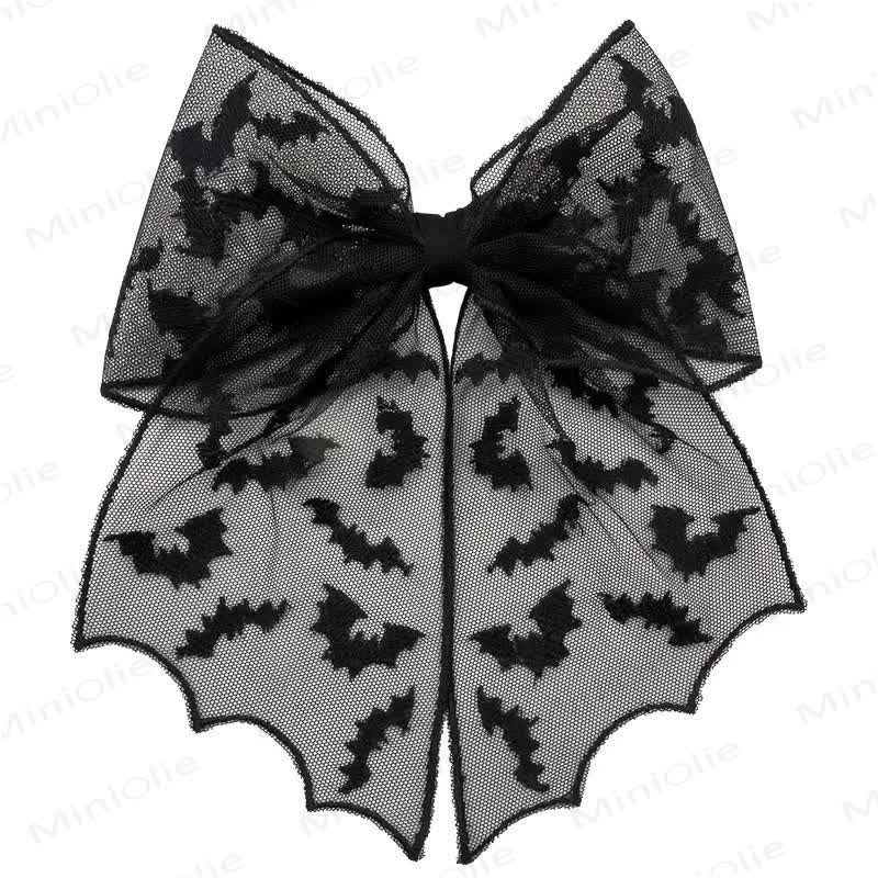 1PC Baby Halloween Mesh Hair Clip - image 3