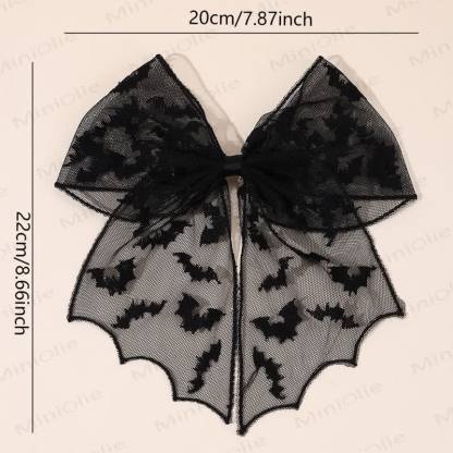 1PC Baby Halloween Mesh Hair Clip - image 4