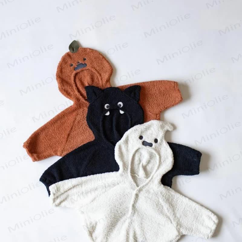 Baby Plush Halloween Hooded Top - image 2