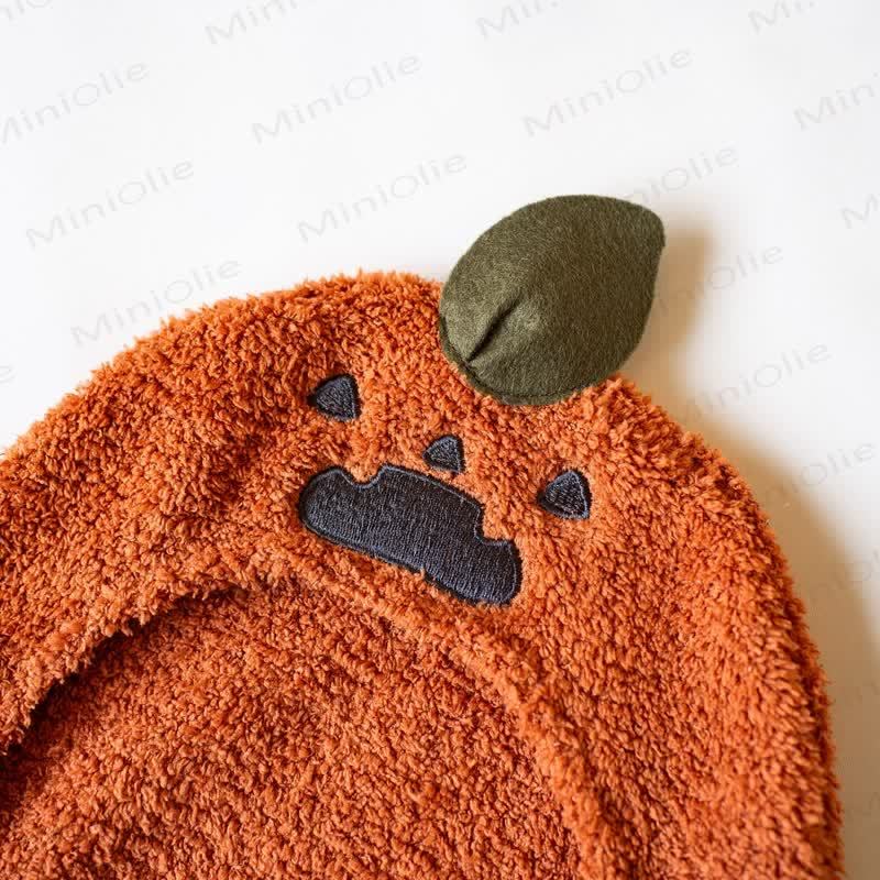 Baby Plush Halloween Hooded Top - image 7