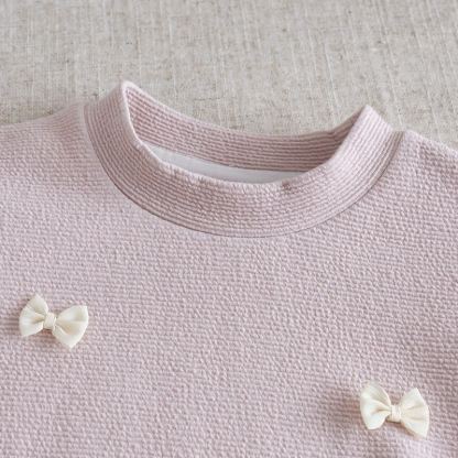 Baby Toddler Girl Pink Blush Lace Top and Pants 2-piece Set - image 3