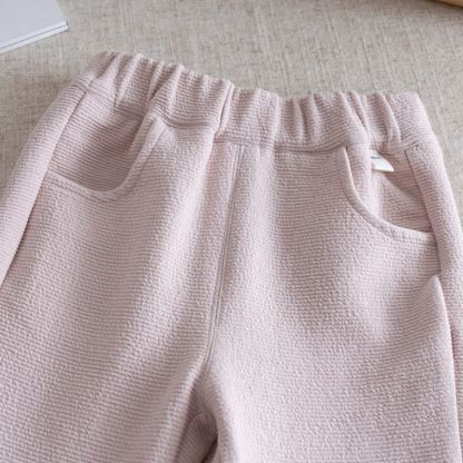 Baby Toddler Girl Pink Blush Lace Top and Pants 2-piece Set - image 7