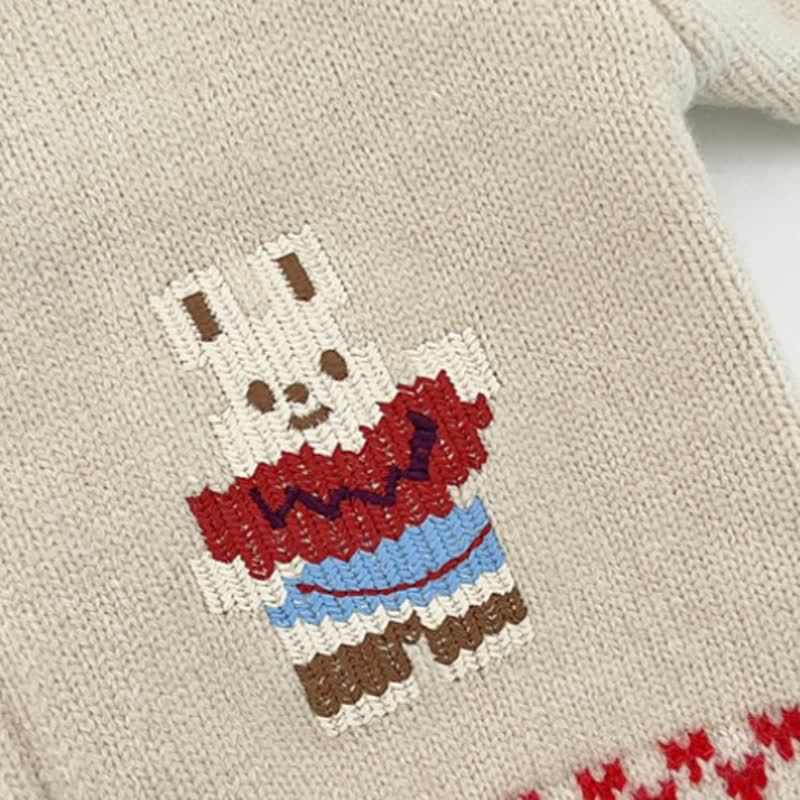 Baby Toddler Cartoon Knit Cardigan or Denim Pants - image 5