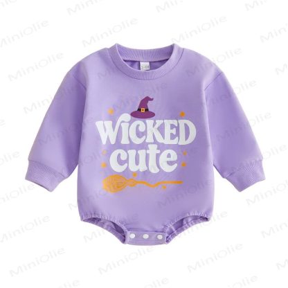 WICKED CUTE Baby Halloween Bodysuit - image 5
