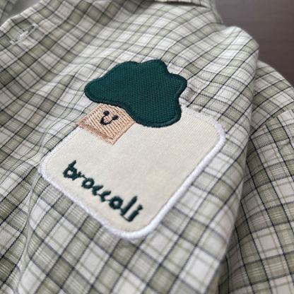 Baby Toddler Boy Plant Applique Pocket Shirt - image 10