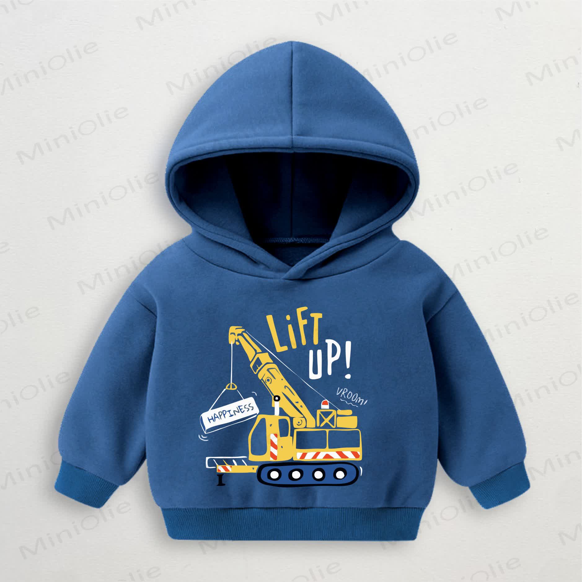 LIFT UP! Baby Toddler Blue Hoodie - Blue - 3-5T - image 1