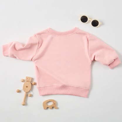 I AM MAGICAL Baby Girl Unicorn Pink Sweatshirt - image 2