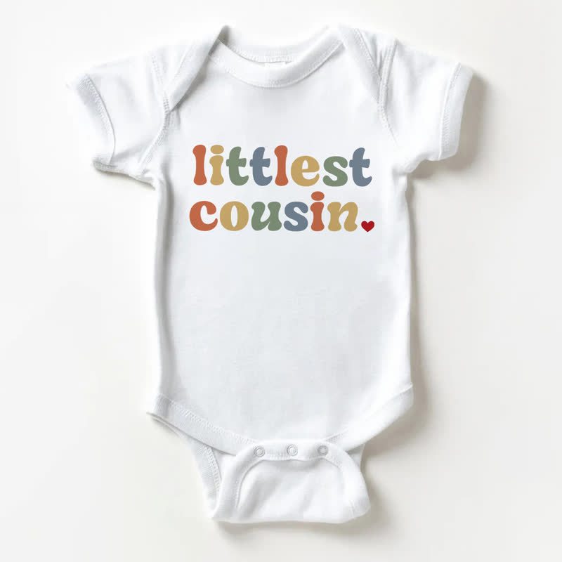LITTLEST COUSIN Baby White Bodysuit - White - 18-24M - image 1