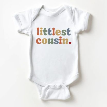 LITTLEST COUSIN Baby White Bodysuit - White - 18-24M - image 1