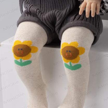 3-Pack Baby Mixed Print Footed Leggings - image 3