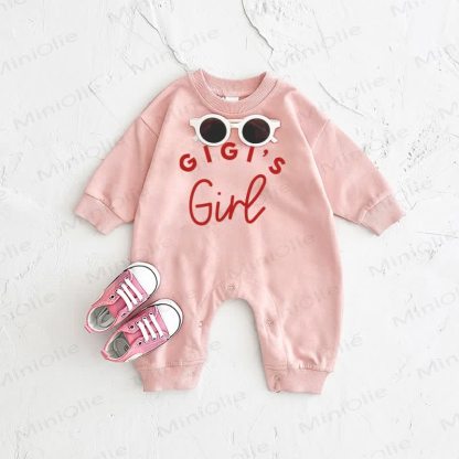 GIGI'S GIRL Baby Pink Romper - Pink - 2-3T - image 1
