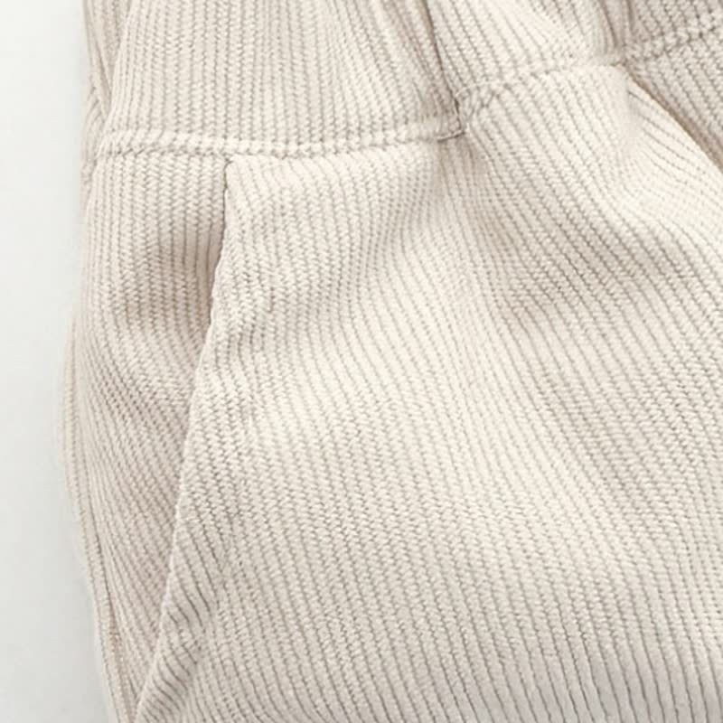 Toddler Baby Star Patch Fleece Corduroy Pants - image 3