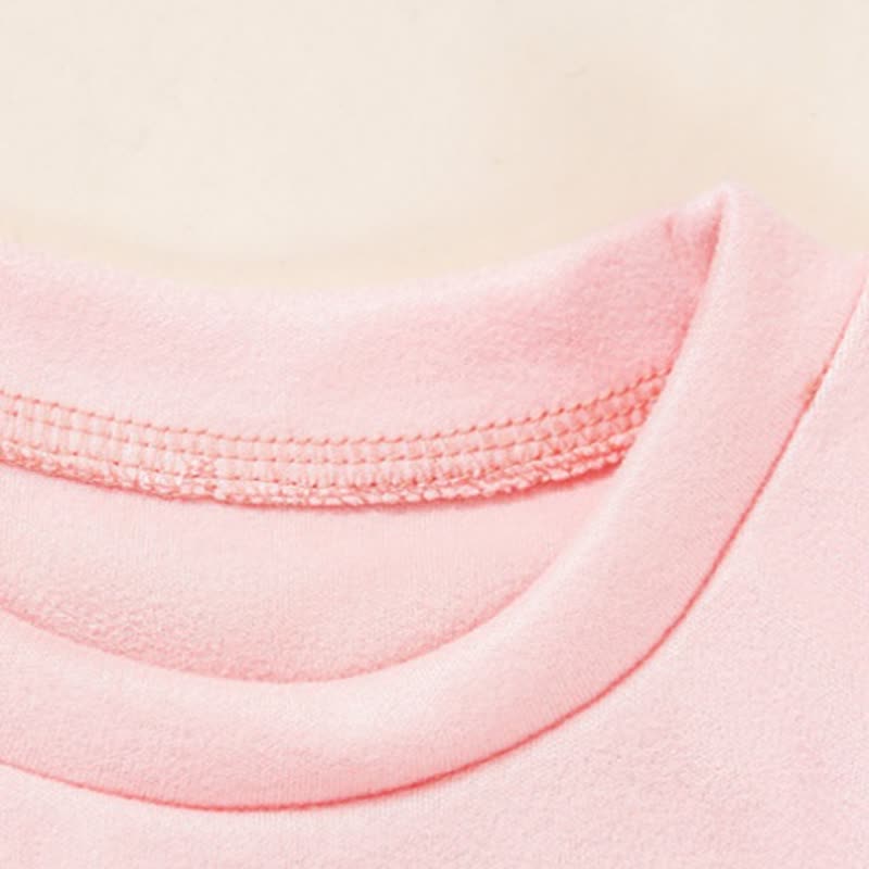 Toddler Baby Girl Solid Color Ruffle Sweatshirt and Jogger 2-piece Set - image 4