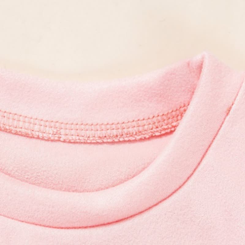 Toddler Baby Girl Solid Color Ruffle Sweatshirt and Jogger 2-piece Set - image 4