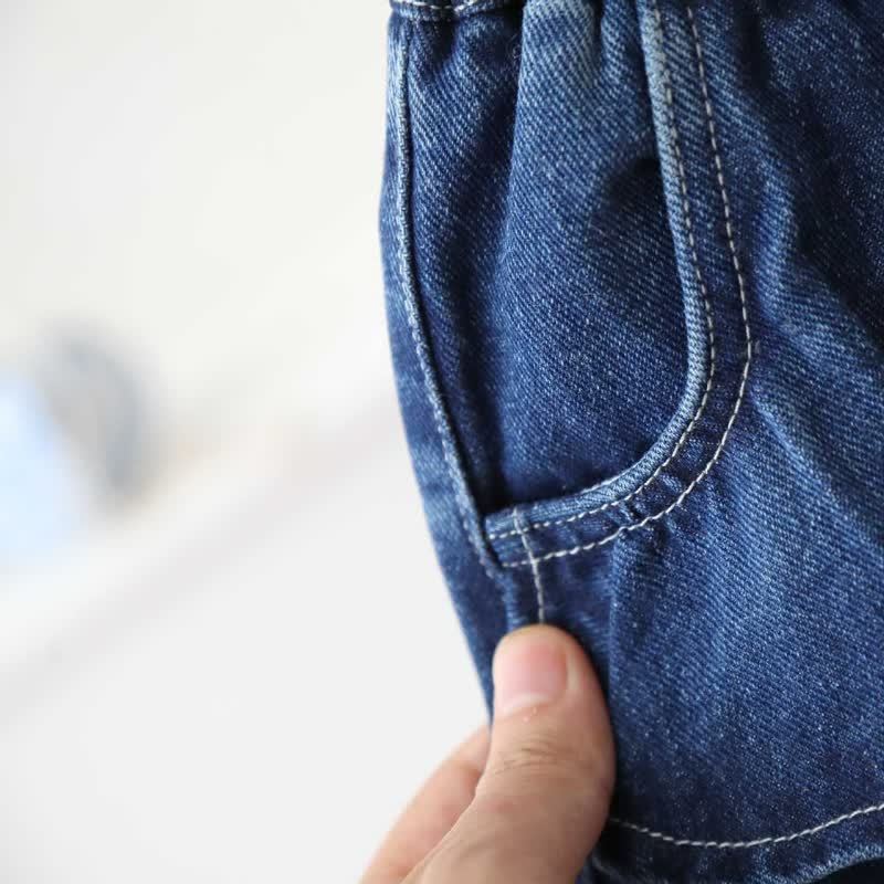 Toddler Girl Bow Patch Knit Top and Denim Pants 2-piece Set - image 13