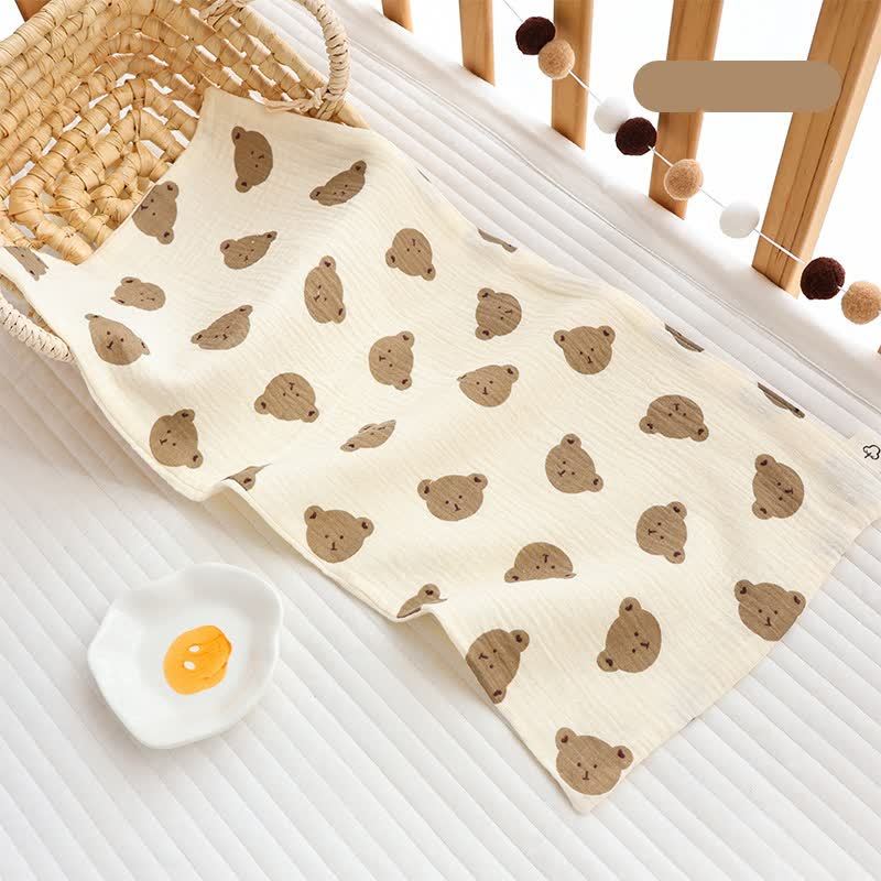 Baby Breathable Feeding Burp Cloth - Bear - image 3