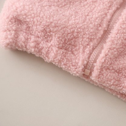 Toddler Baby Bunny Fleece Hoodie 3-piece Set - image 7