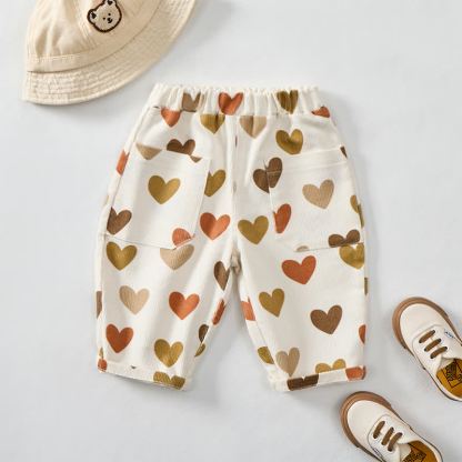 Baby Toddler Heart Cord Pants - image 3