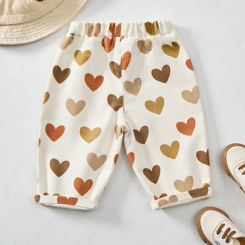 Baby Toddler Heart Cord Pants - image 2