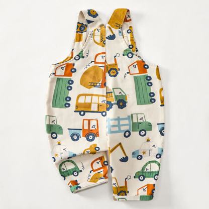 Baby Toddler Car Truck Overalls - image 3