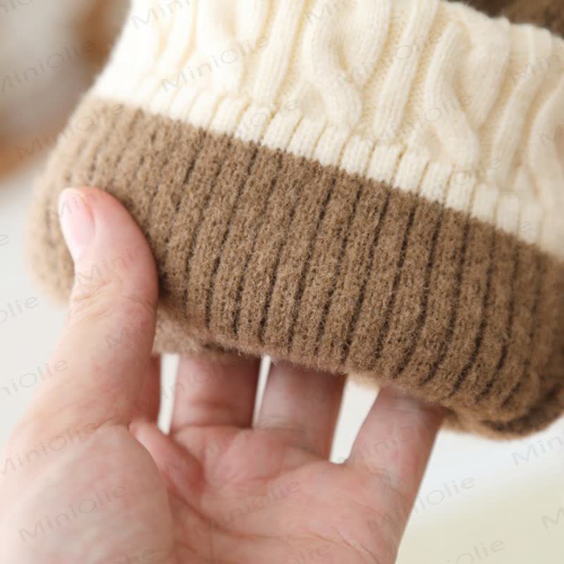 Toddler Girl Ribbed with Fluffy Balls Leggings - image 8
