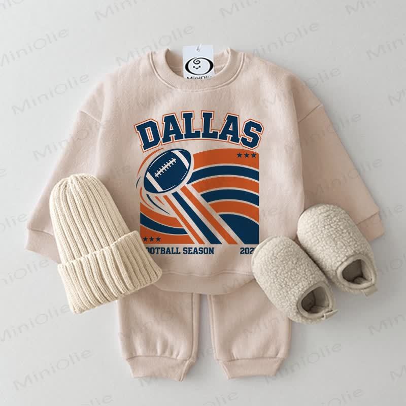 DALLAS Baby Rugby 2-piece Beige Set - Beige - 2-3T - image 1