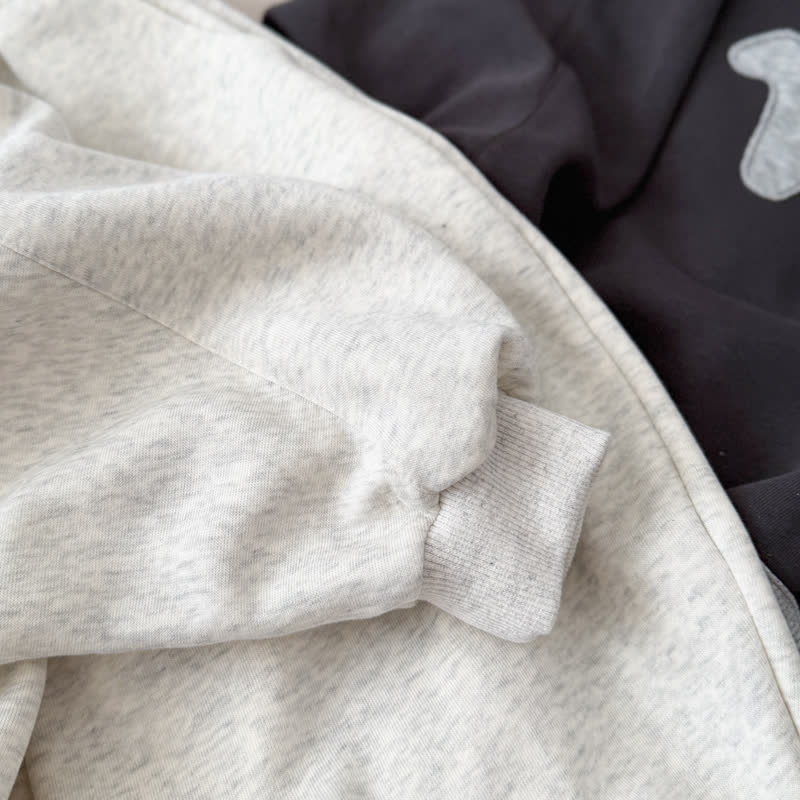 Toddler Puppy Patch Sweatshirt and Harem Pants 2-piece Set - image 7