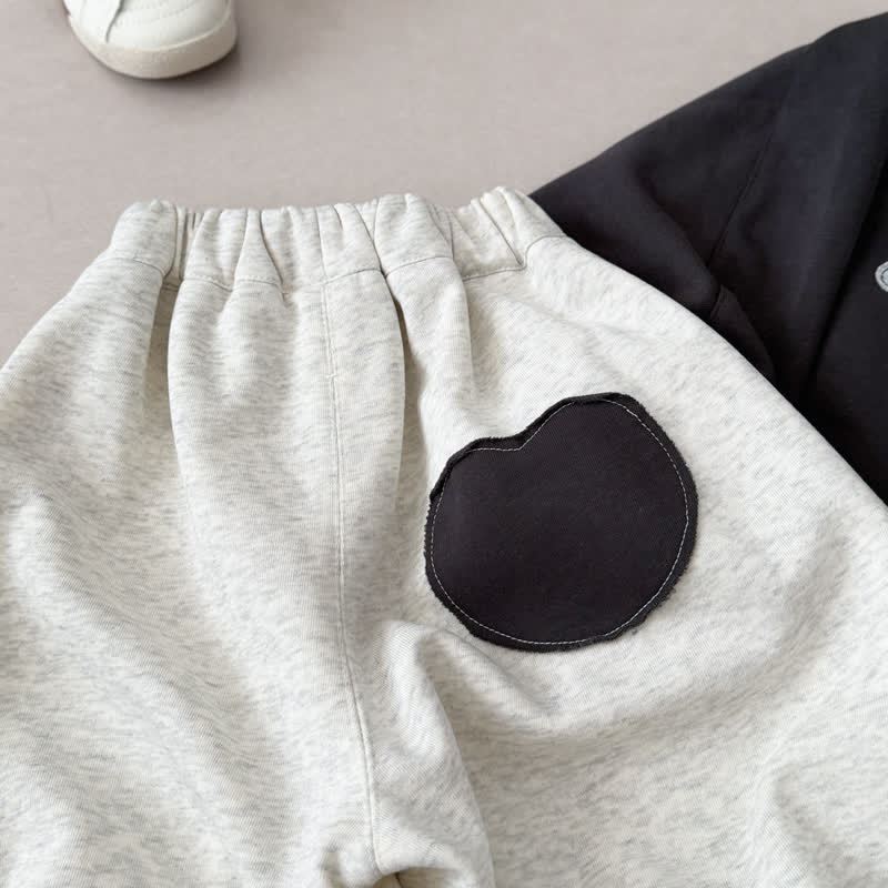 Toddler Puppy Patch Sweatshirt and Harem Pants 2-piece Set - image 9