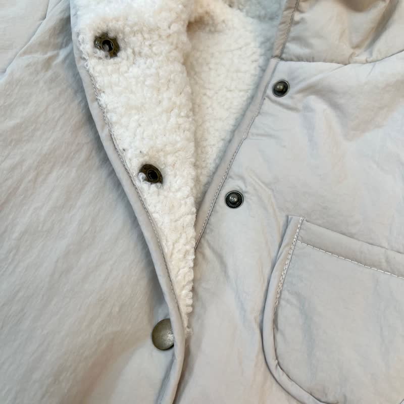 Baby Sherpa Hoode Romper - image 5
