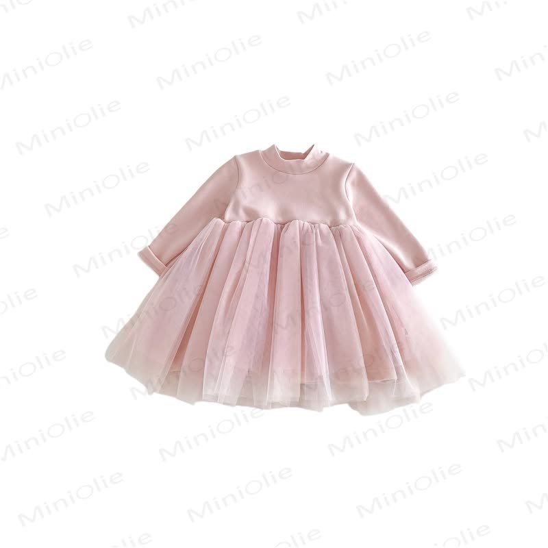 Baby Toddler Long Sleeve Tulle Dress - image 4