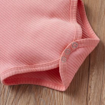 Baby Soft Ribbed Henley Bodysuit and Pants 2-piece Set - image 13