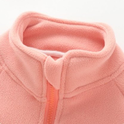 Toddler Baby Bear Patch Fleece Zip Up 2-piece Set - image 8