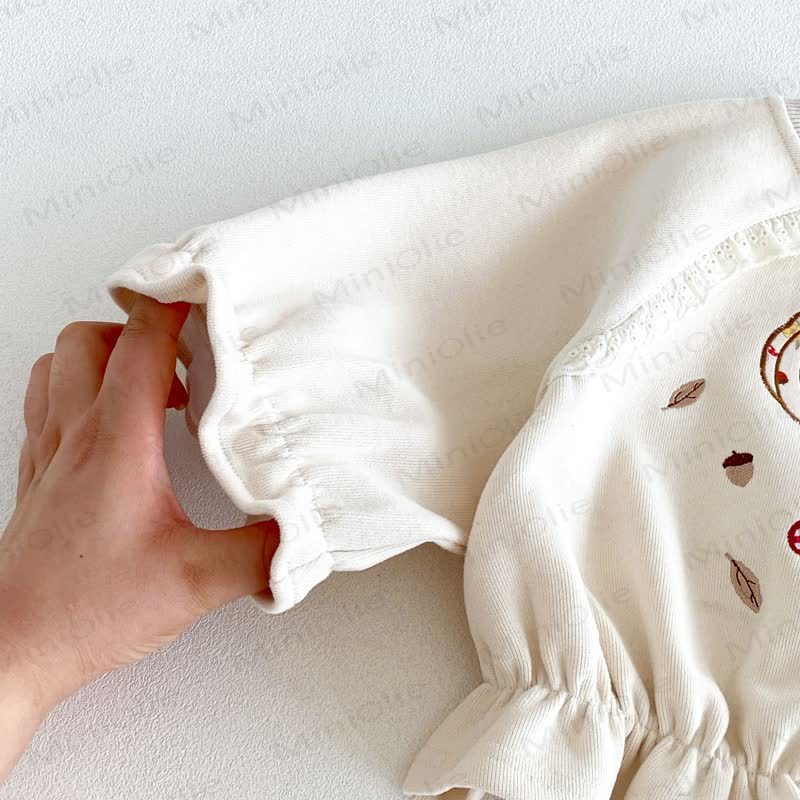 Baby Toddler Girl Mushroom Denim Jacket - image 5