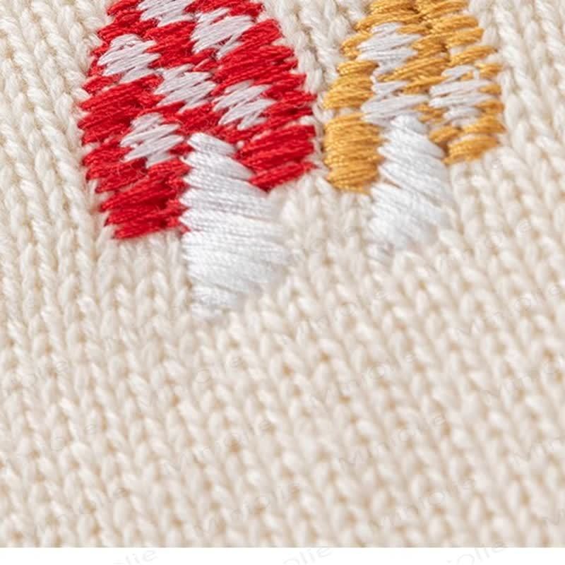 Baby Girl Mushroom Collar Outerwear - image 5