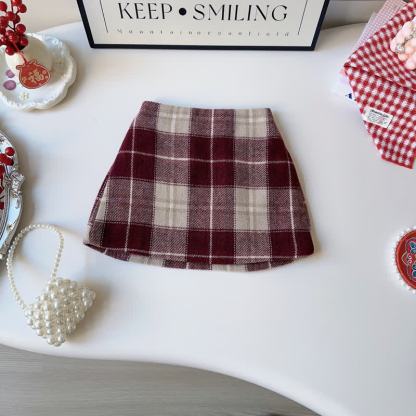 Toddler Girl Bow Long Sleeve Top and Plaid  Skirt 2-piece Set - image 4