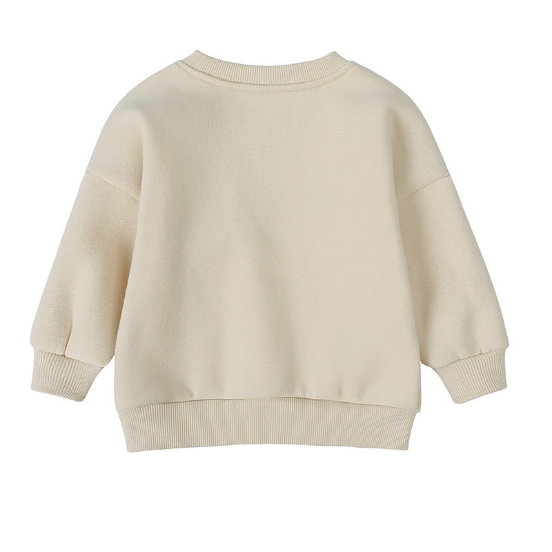 Baby Toddler Cozy Fleece Sweatshirt and Jogger 2-piece Set - image 11