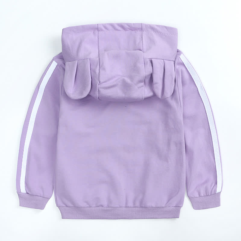 Baby Bear Ear Hooded and Jogger Tracksuit Set - image 5