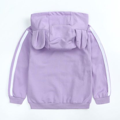 Baby Bear Ear Hooded and Jogger Tracksuit Set - image 5