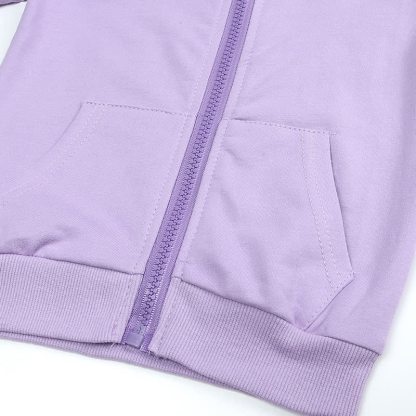 Baby Bear Ear Hooded and Jogger Tracksuit Set - image 9