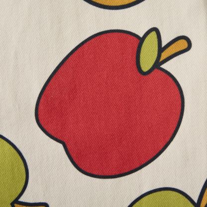 Baby Toddler Beige Apples Print Overalls - image 6
