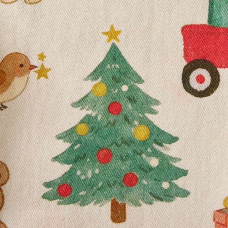 Baby Toddler Christmas Print Pocket Overalls - image 5