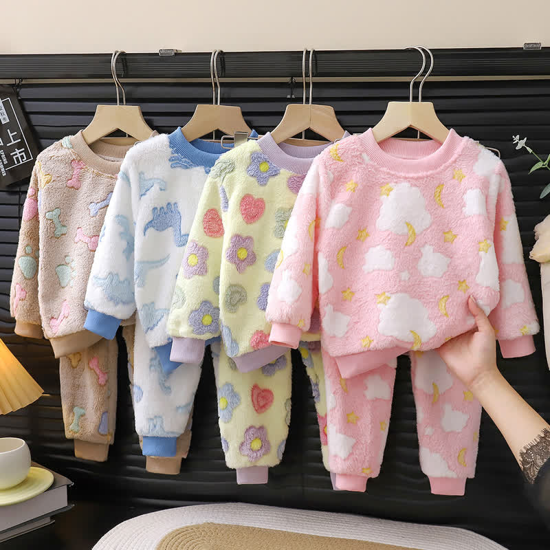 Toddler Cozy Plush Pajama 2-piece Set - image 1