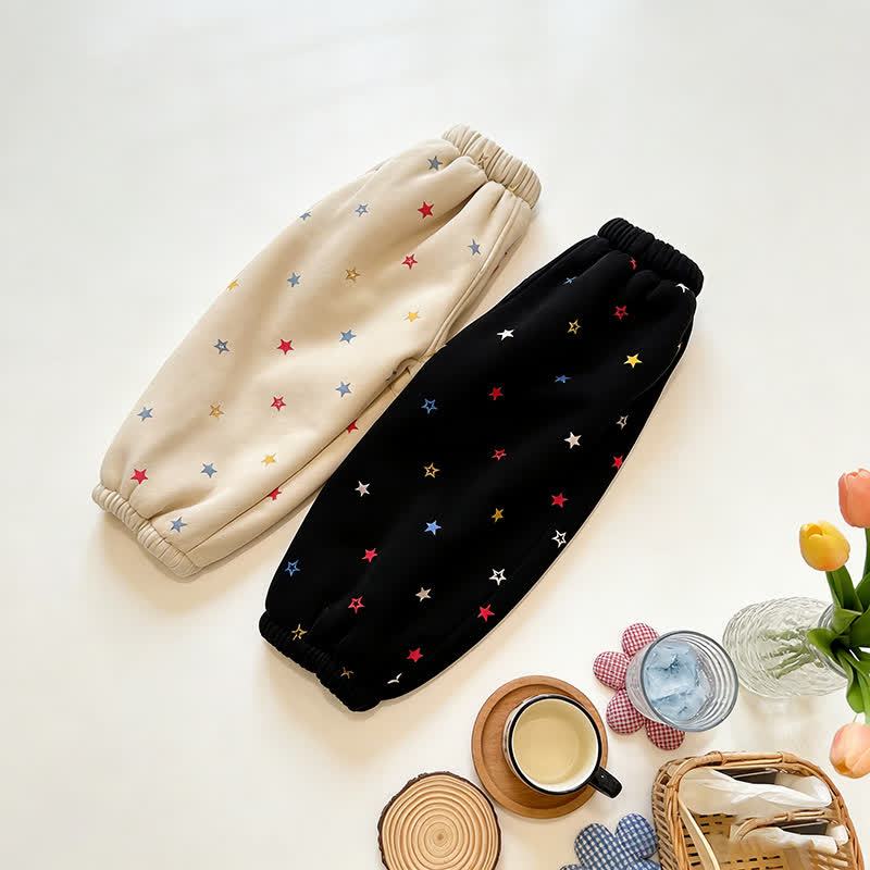 Toddler Star Print Fleece Harem Pants - image 6