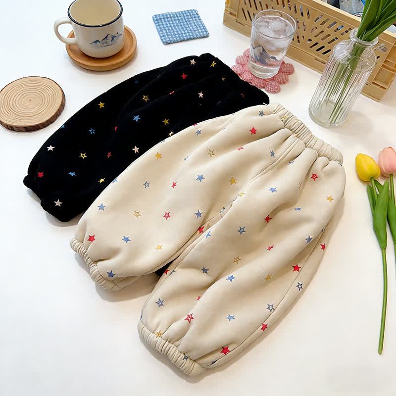 Toddler Star Print Fleece Harem Pants - image 4