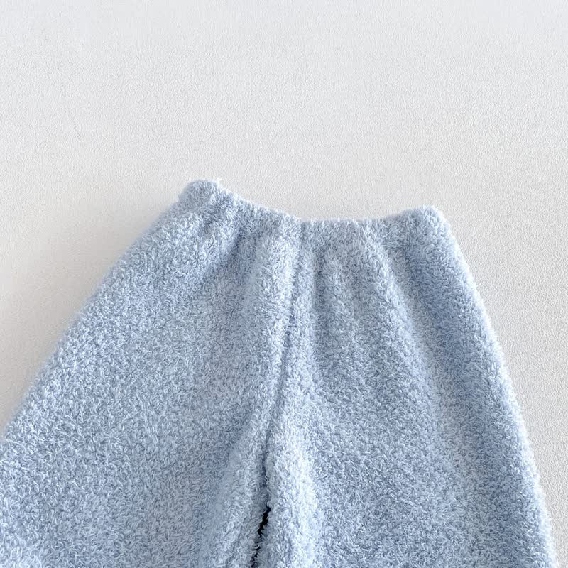 Baby Toddler Cozy Striped Fleece Animal Lounge 2-piece Set - image 11