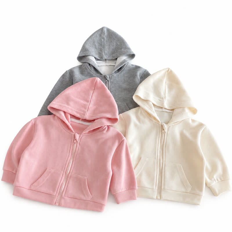 Toddler Soft Zip Hoodie and Pants 2-piece Set - image 6