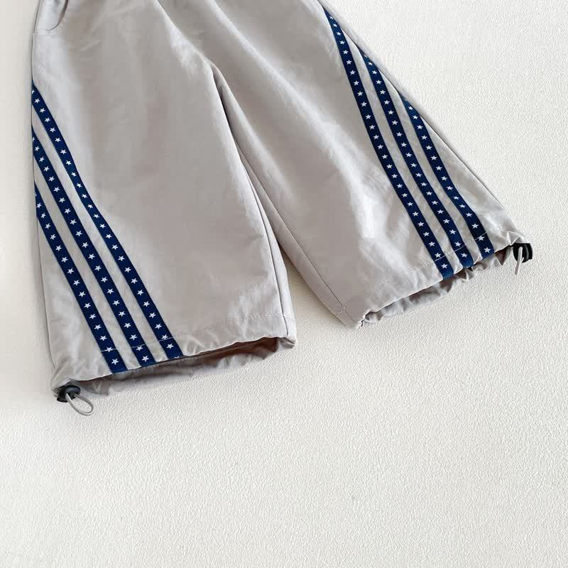 Baby Toddler Contrast Stripe Drawstring Pants or Raglan Top - image 11